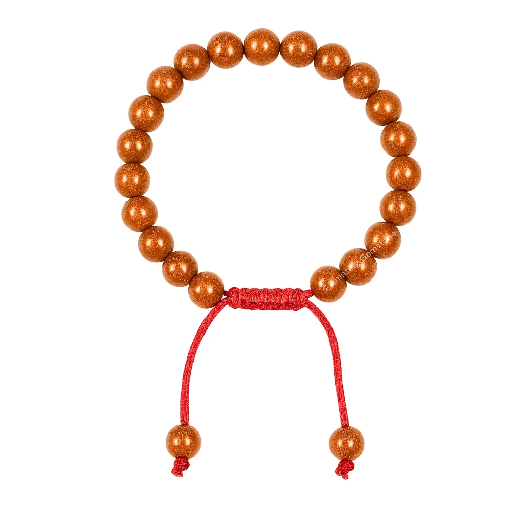 Red Goldstone Bracelet (Adjustable)