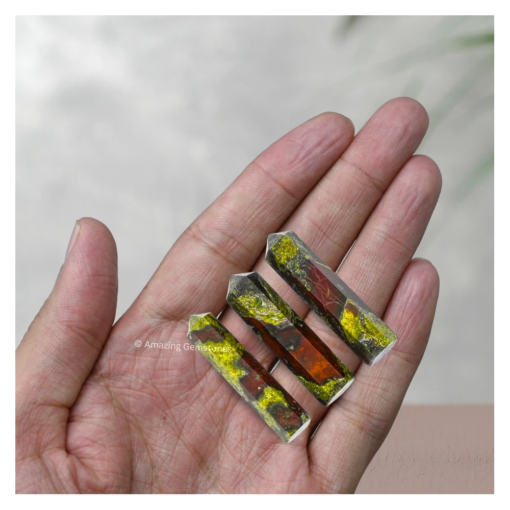 Dragon Bloodstone Pencil Points (Set of 3)