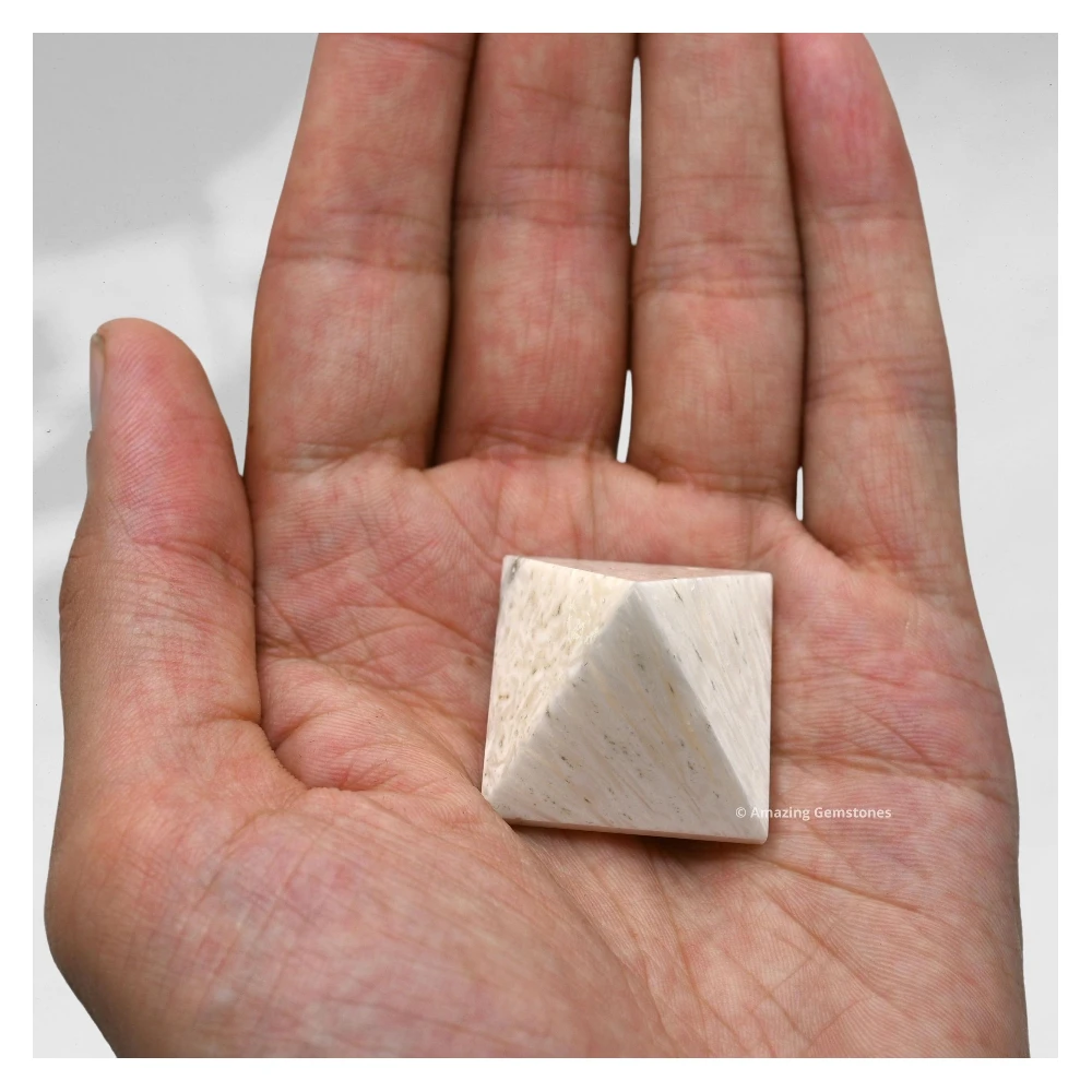 Scolecite Pyramid (1 Inch)