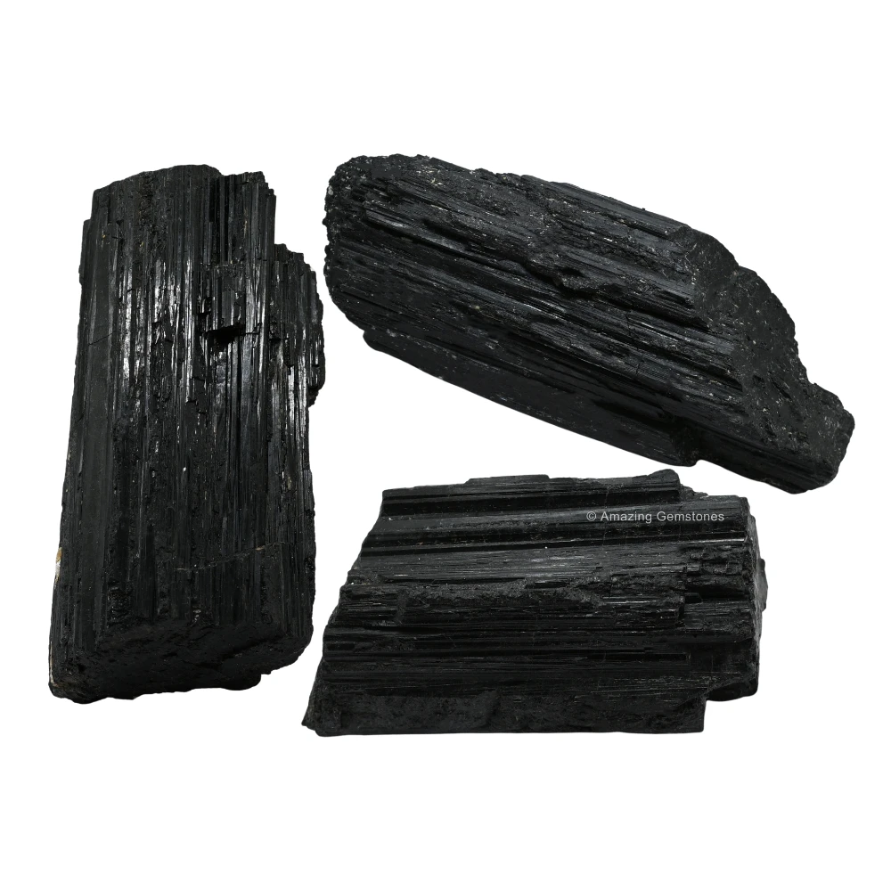 Black Tourmaline Rough Raw Crystal (1000-1500 Grams)