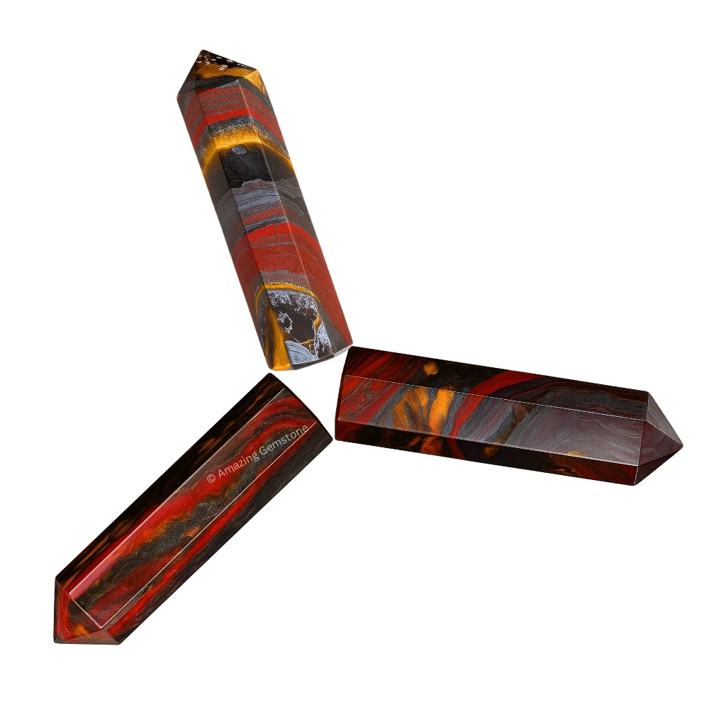 Iron Tiger Eye Pencil Points (Set of 3)