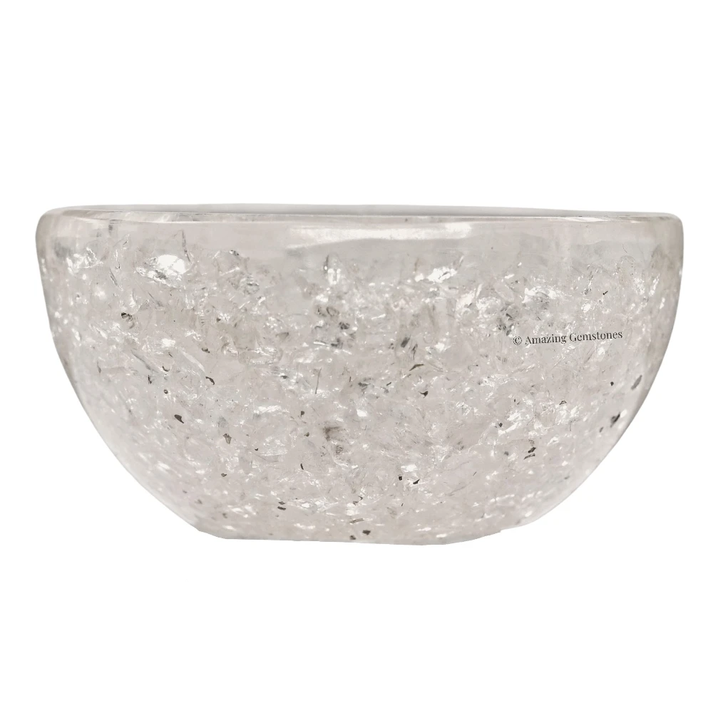 Clear Quartz Crystal Orgone Bowl (3 Inch)