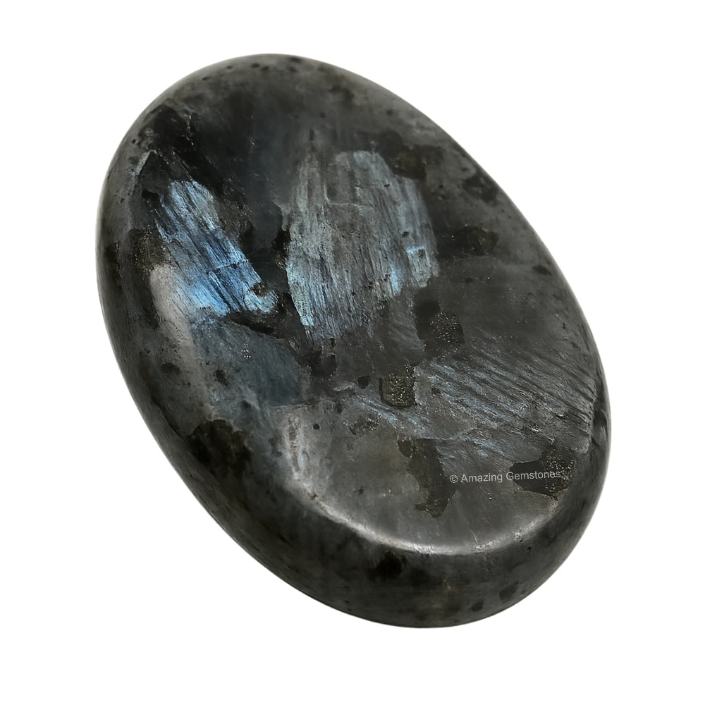 Larvikite Worry Stone