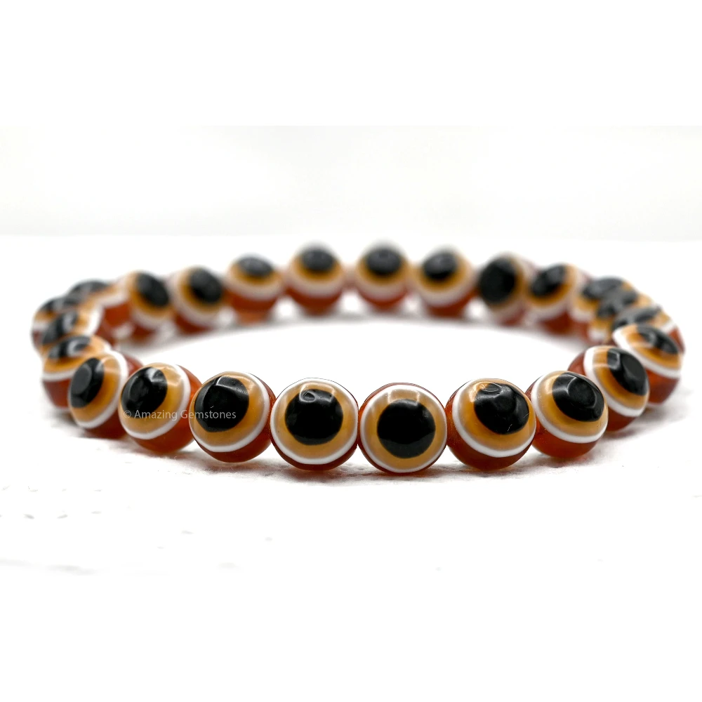 Brown Evil Eye Bracelet
