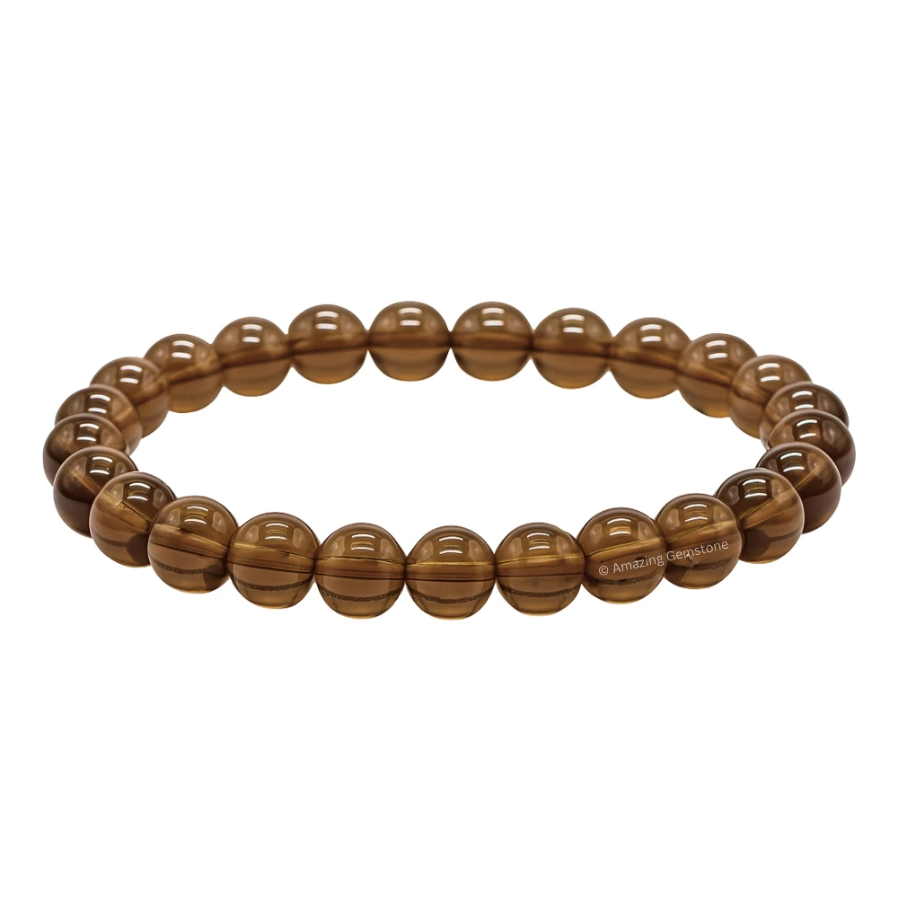 Smoky Quartz Bracelet (Strechable)