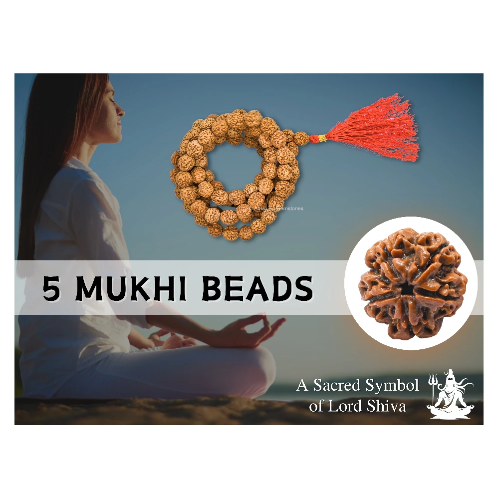 10mm Rudraksha Mala (Without Knot)