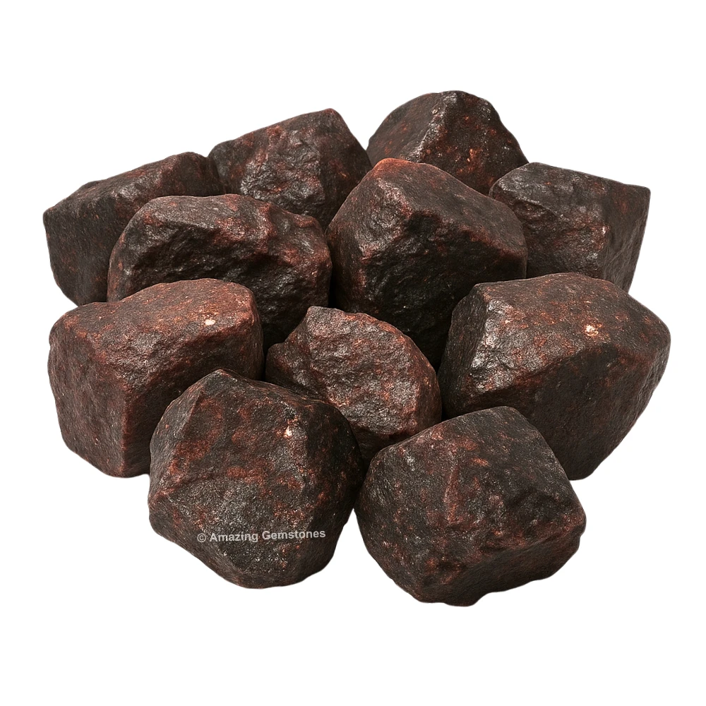 Garnet Raw Crystals (5 Pieces)