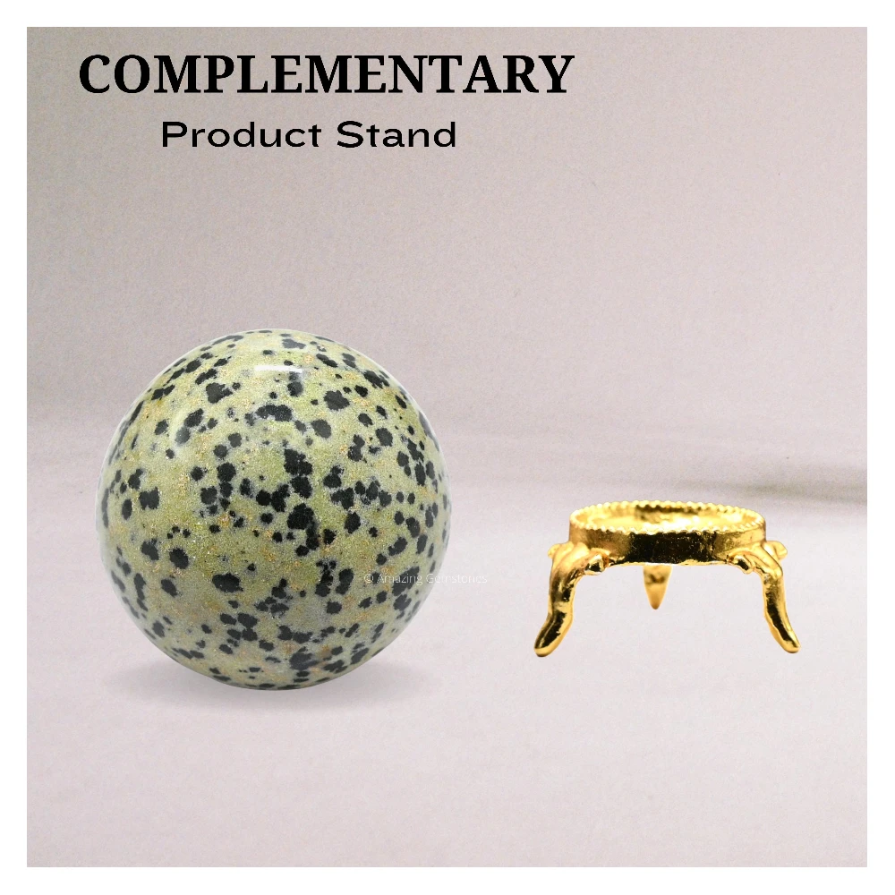 Dalmatian Jasper Sphere (1 Inch)