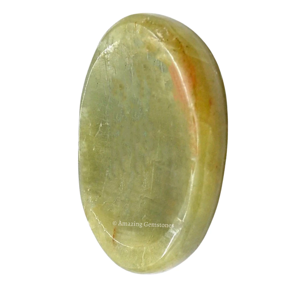 Yellow Aquamarine Worry Stone