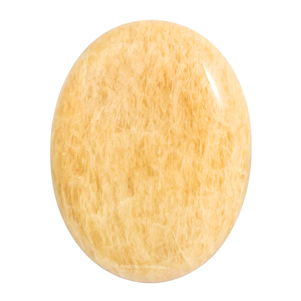 Cream Moonstone Palm Stone