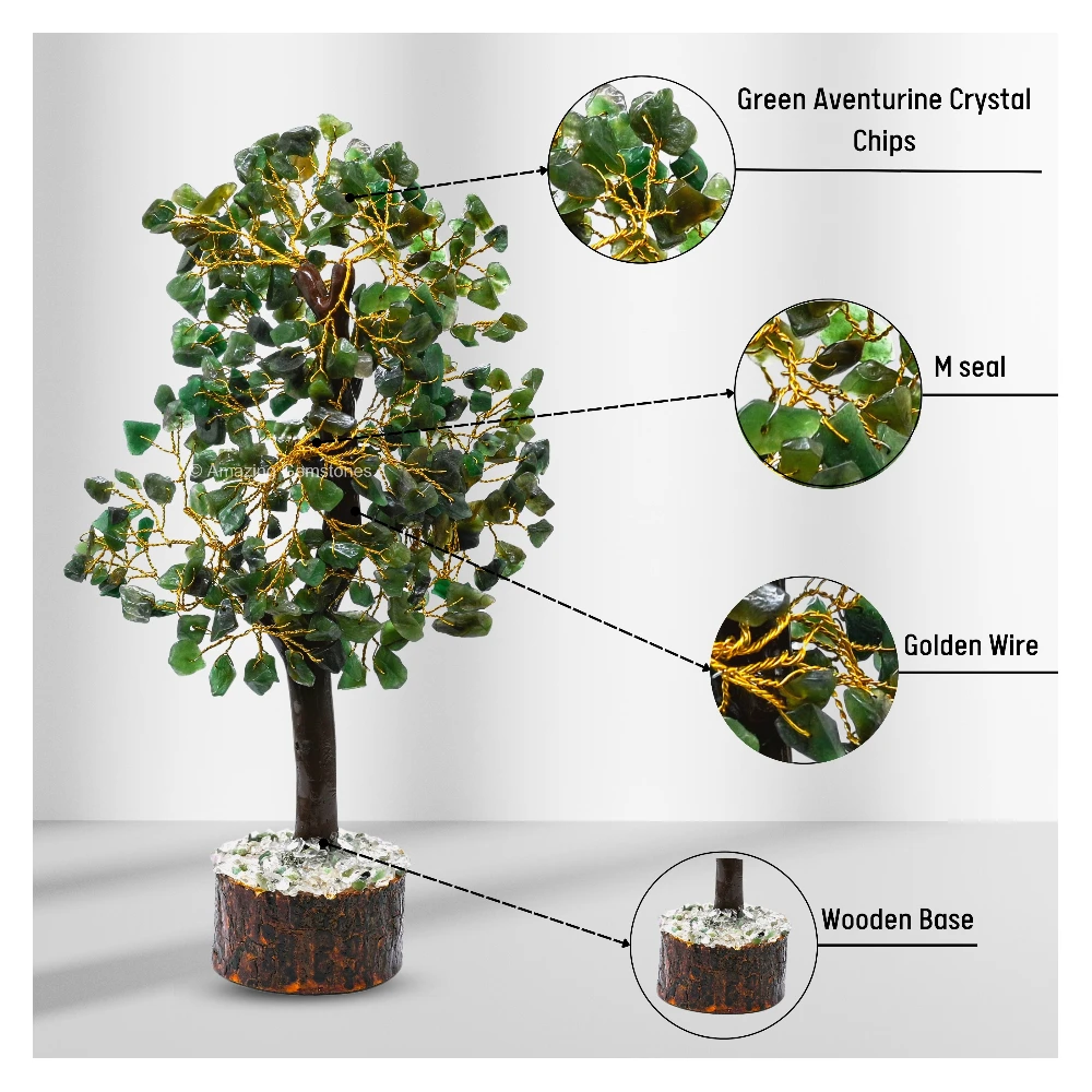 Green Aventurine Tree (200 Beads)