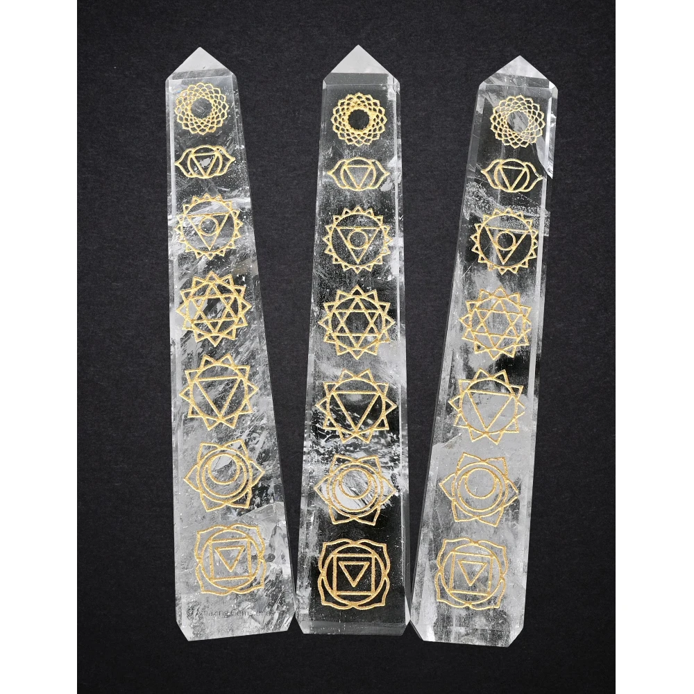 Clear Quartz Tower (4" - 5" Inch)