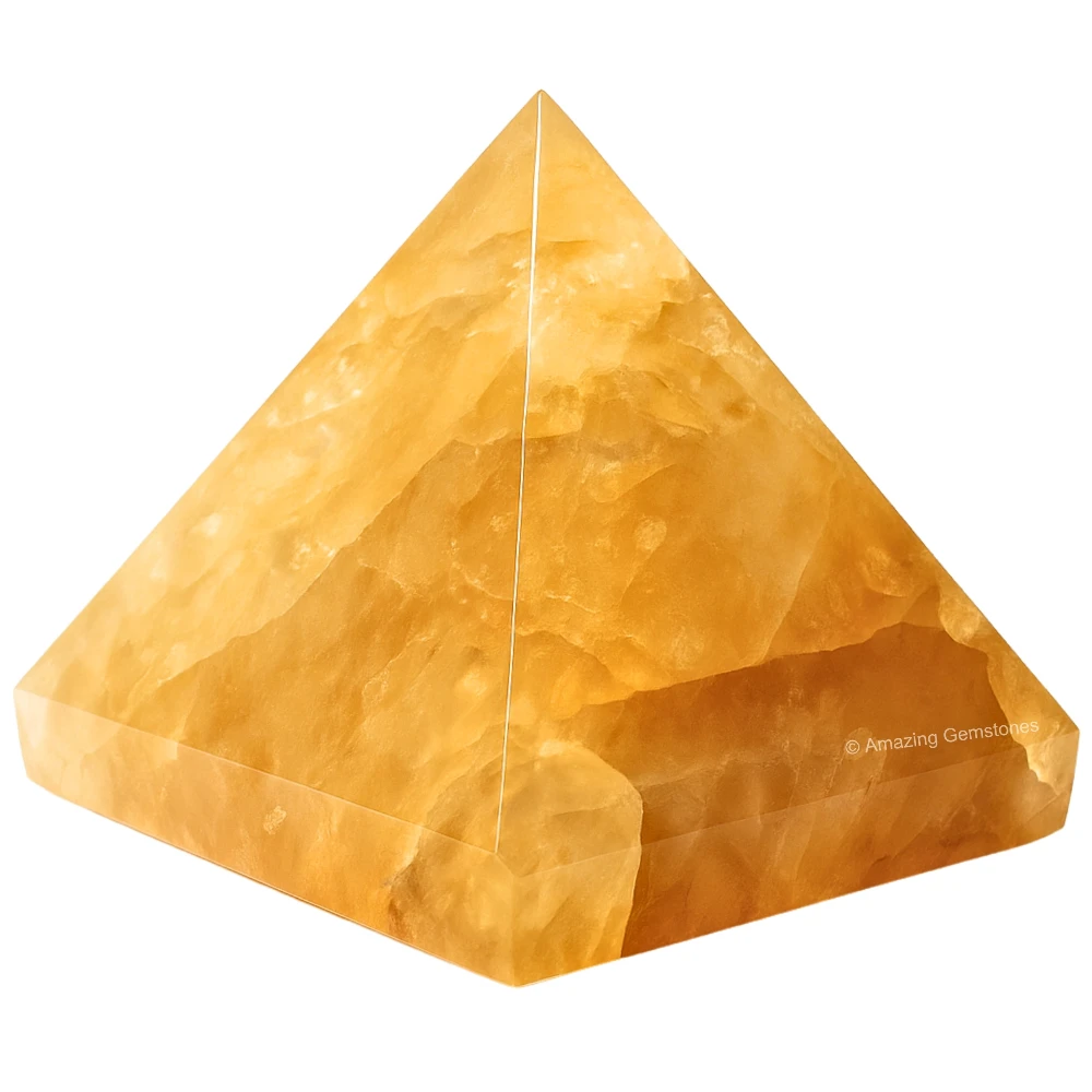 Citrine Pyramid (1.5 Inch)