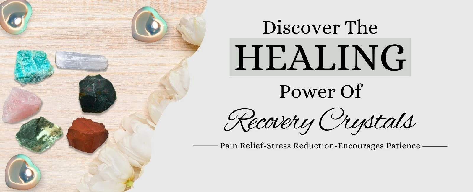 Recovery and Renewal: Crystal Raw Stones for Healing