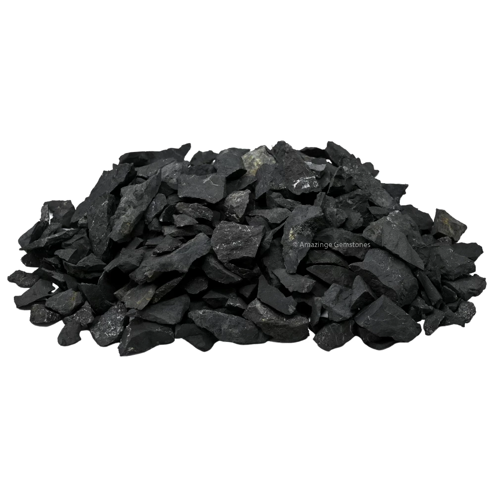 Shungite Raw Stones for Water Purification - 10 to 30mm (1/2 lb)