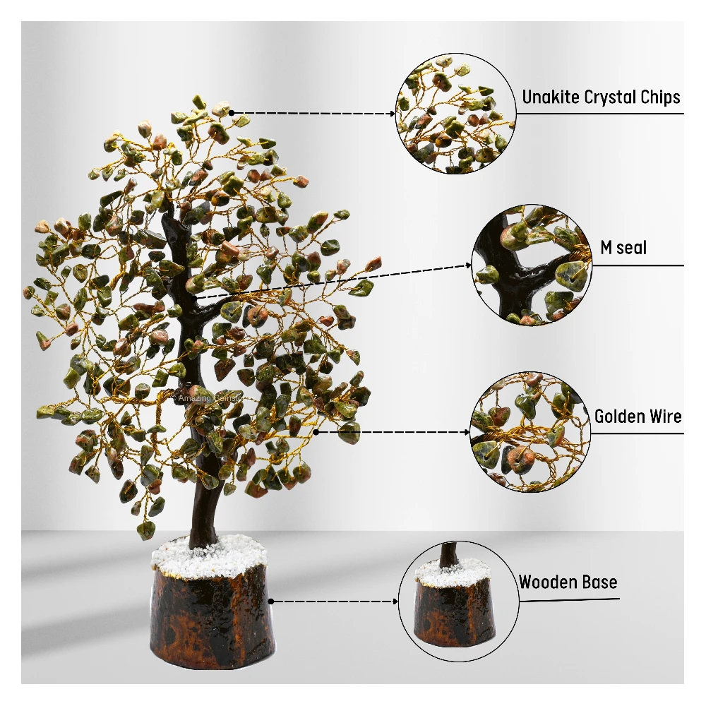 Unakite Tree (200 Beads)