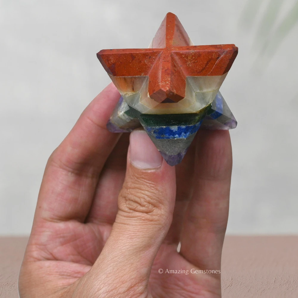 7 Chakra Merkaba (30-40-mm)