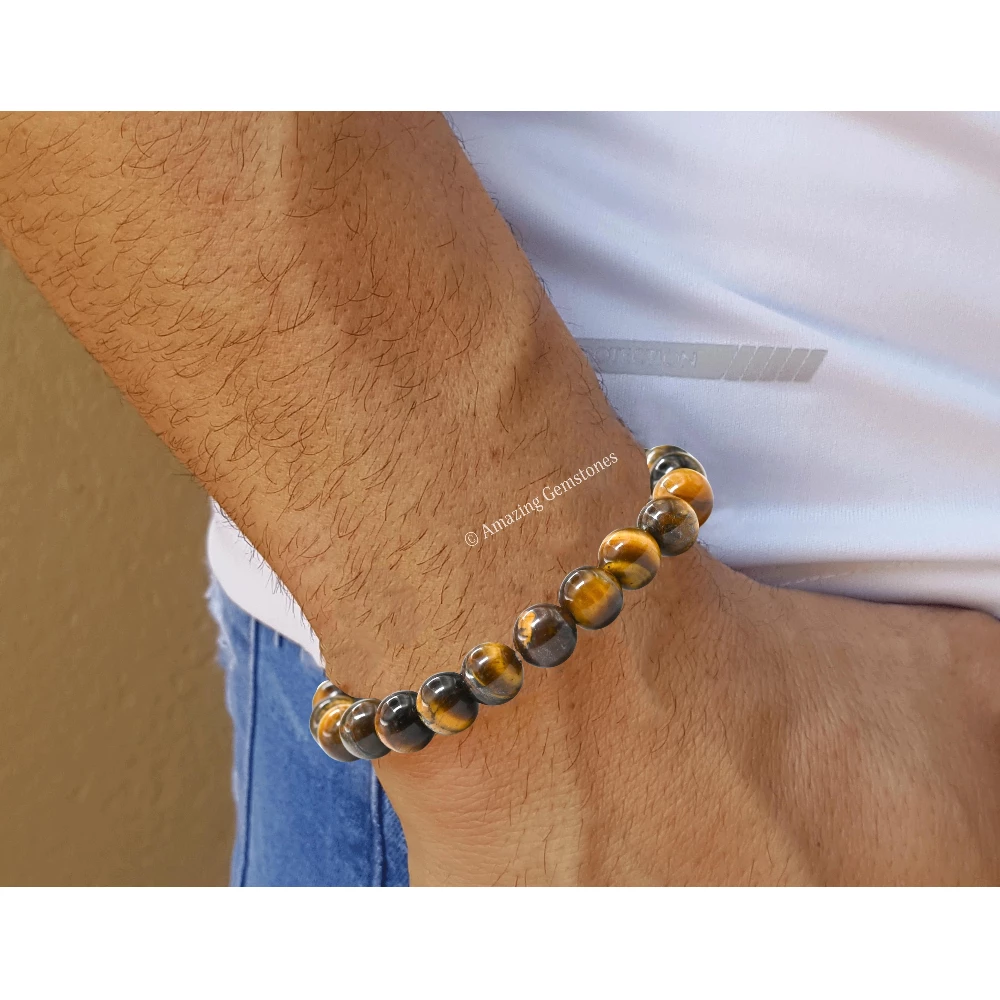 Tiger Eye Bracelet (Stretchable)