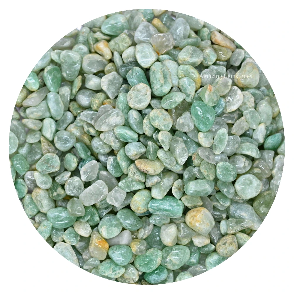 Light Green Aventurine Chips (1LB)