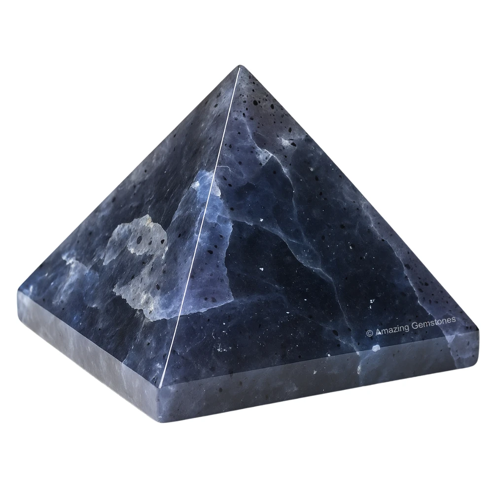 Iolite Pyramid (1.5 Inch)