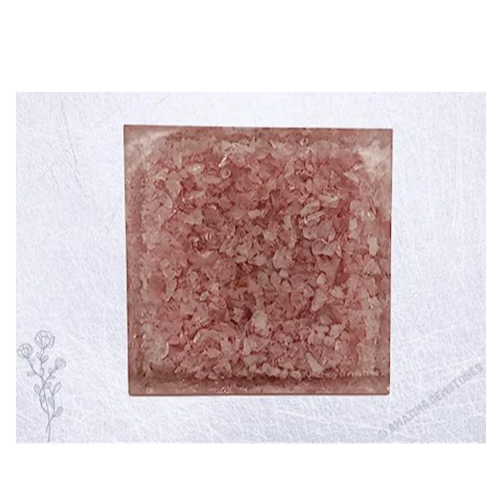 Rose Quartz Orgone Pyramid (Extra Large)