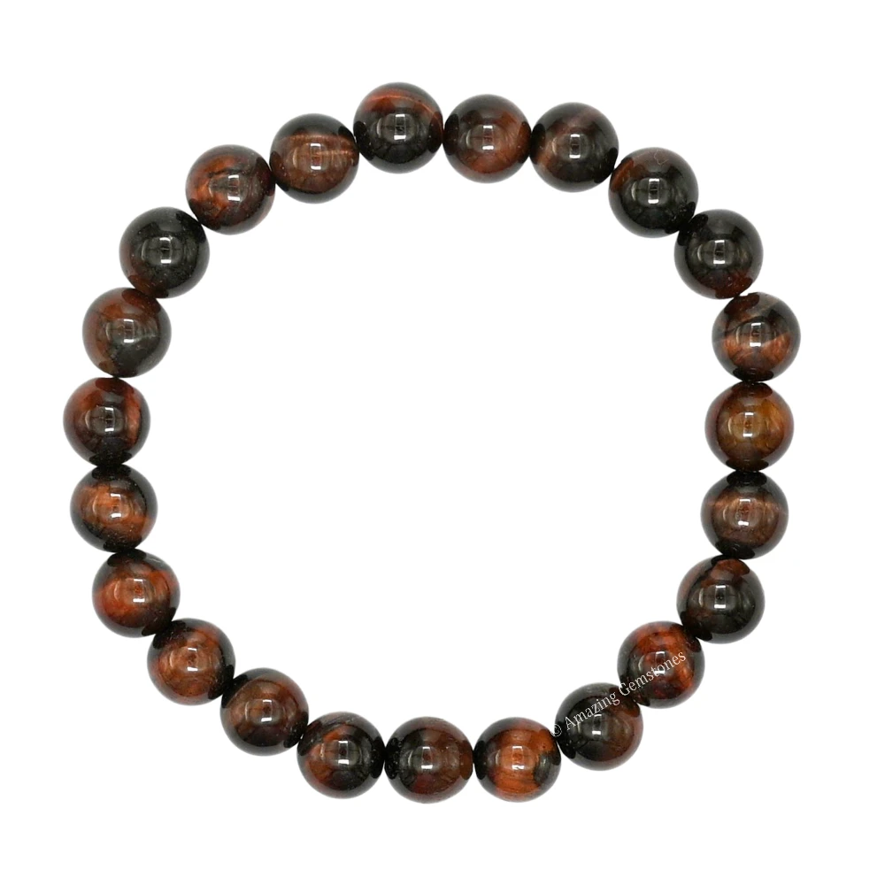 Red Tiger Eye Bracelet (Stretchable)