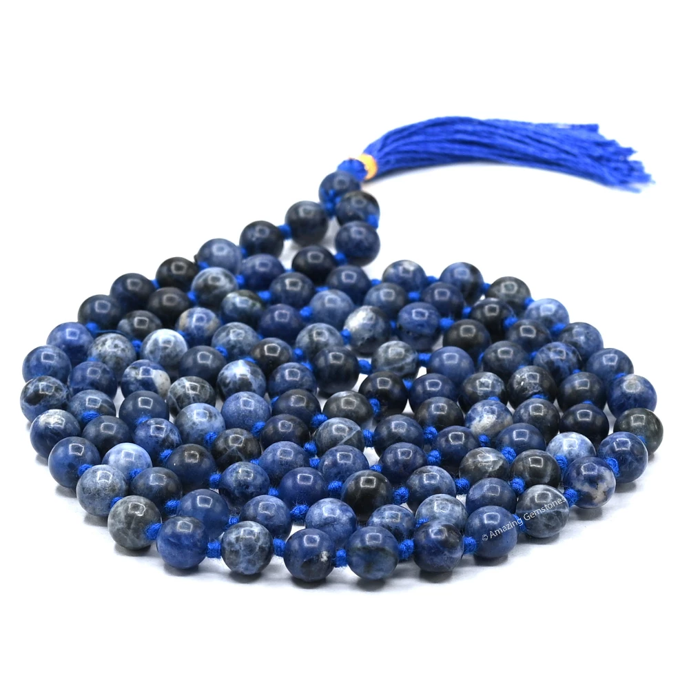 Sodalite Mala (Hand Knotted)