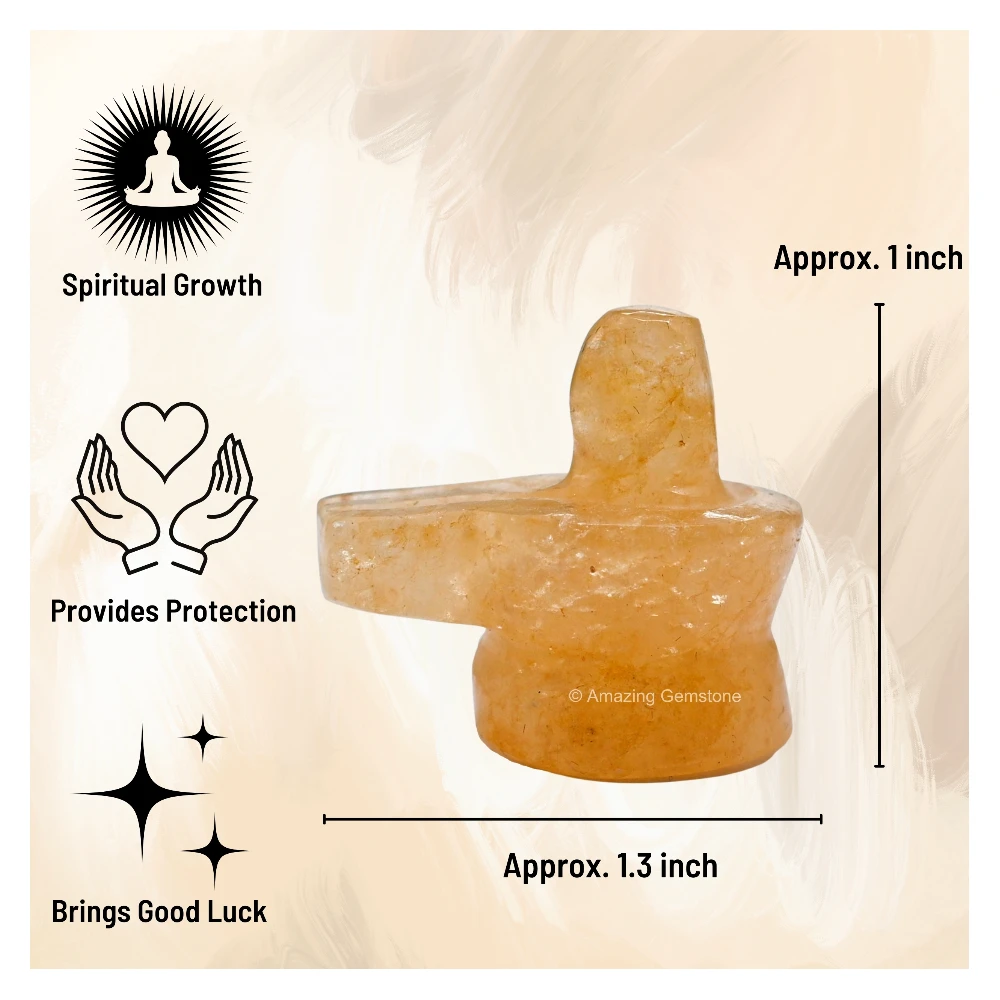 Yellow Aventurine Shivling