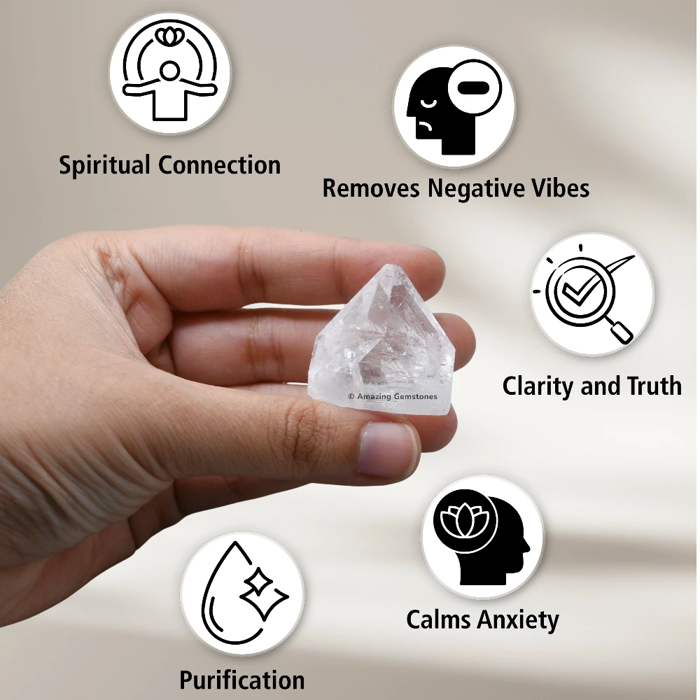 Apophyllite Points Crystal Mineral Specimen (Small - Set of 6)