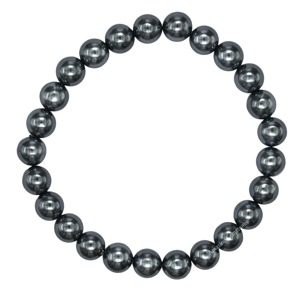 Black Pearl Bracelet (Strechable)