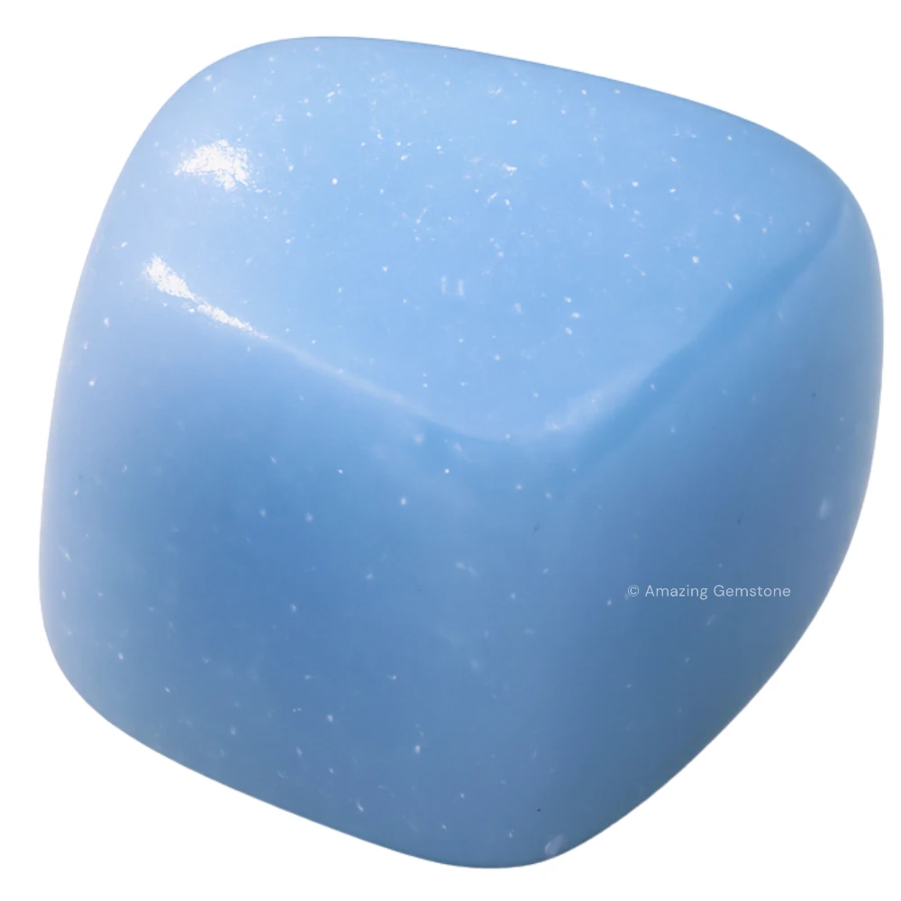 Tumbled Angelite Crystals Stones (1000+ Carats)
