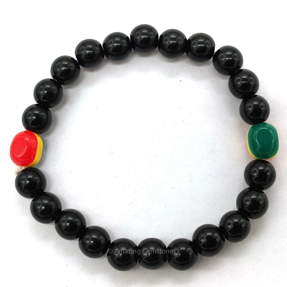 Triple Combination and Black Obsidian Bracelet