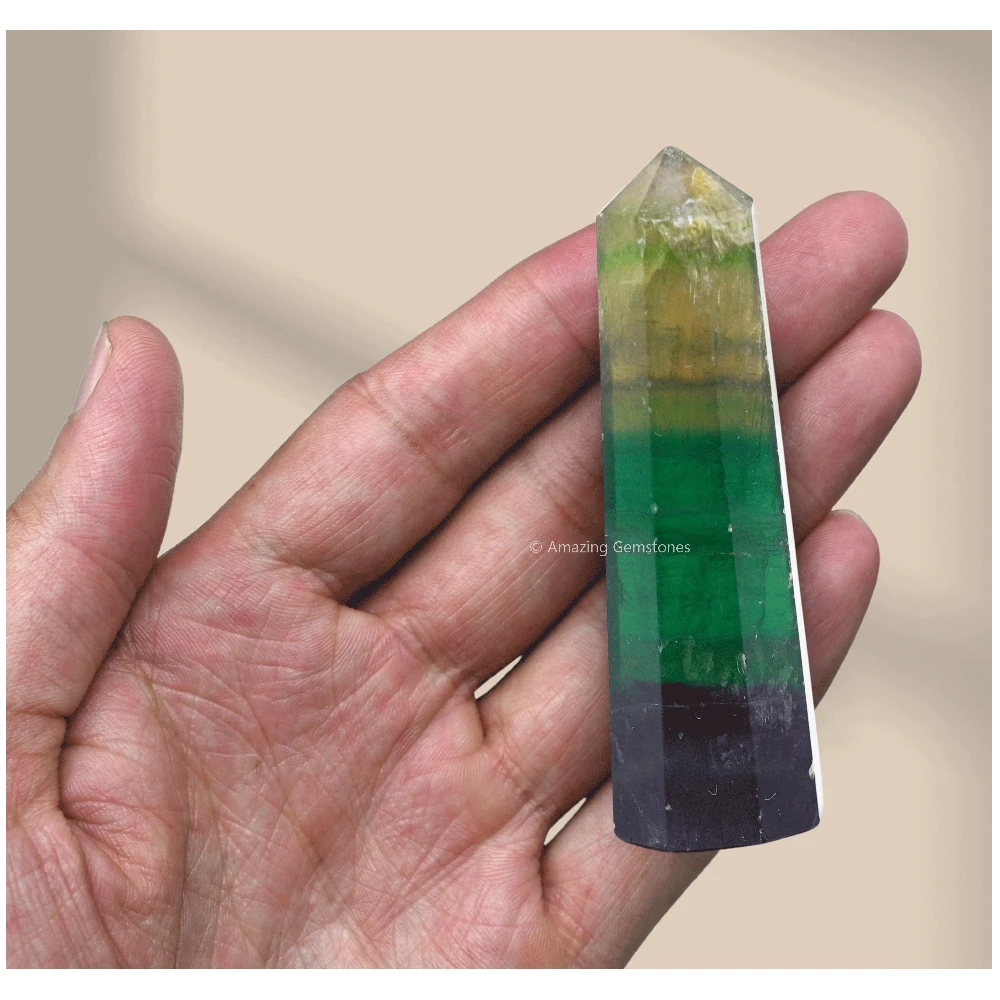 Multi Fluorite Tower (2-3 Inch)