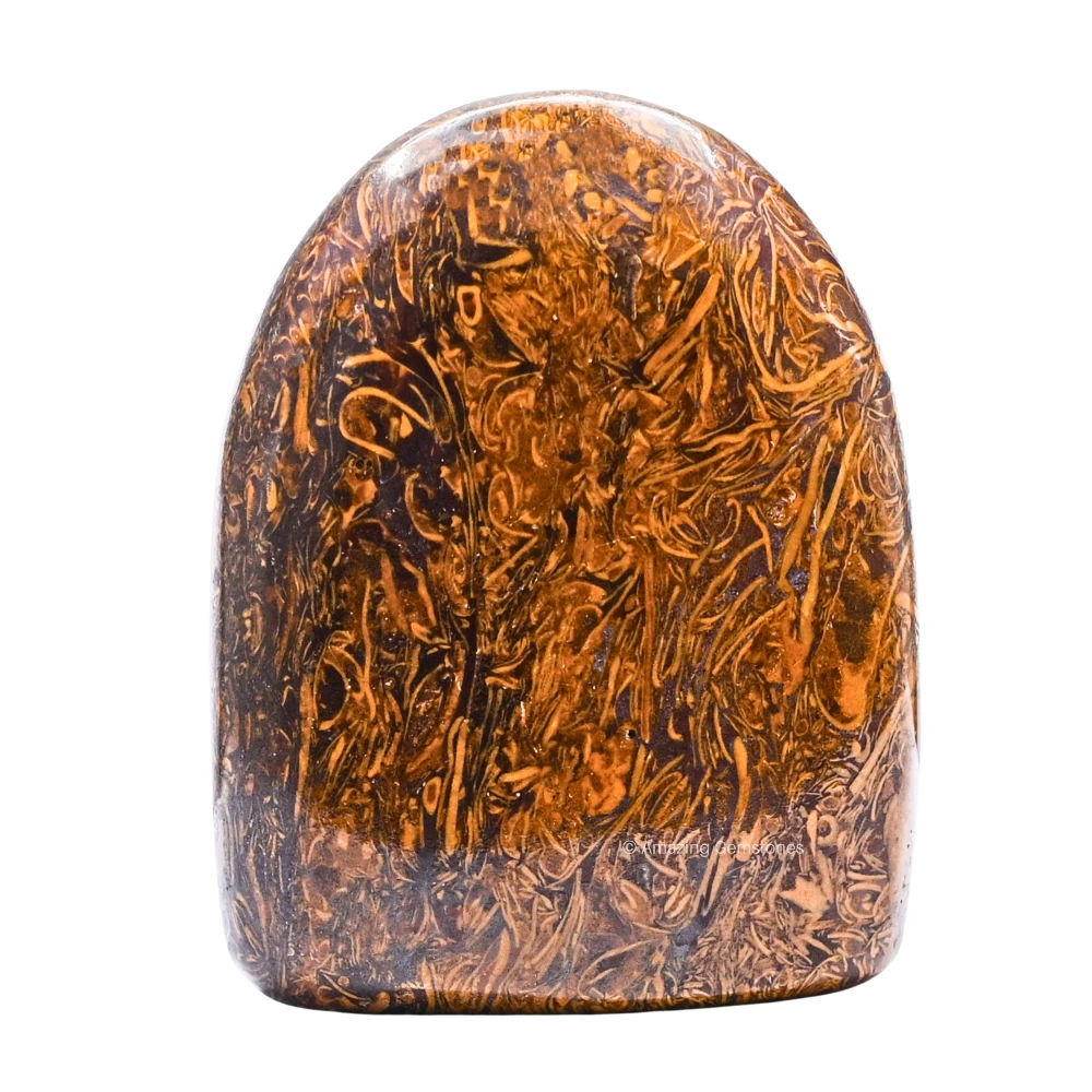 Mariyam Jasper Standing Palm Stone (Large)