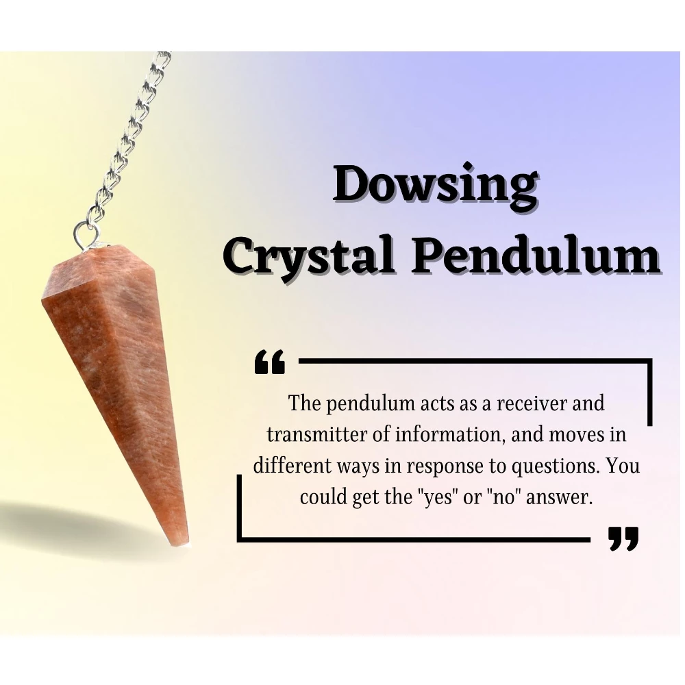 Peach Moonstone Pendulum