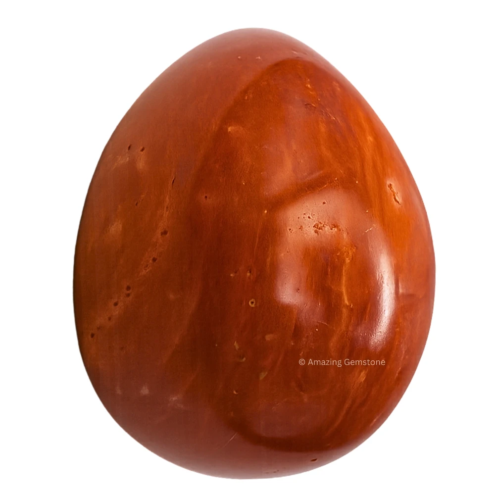 Red Jasper Crystal Egg Stone
