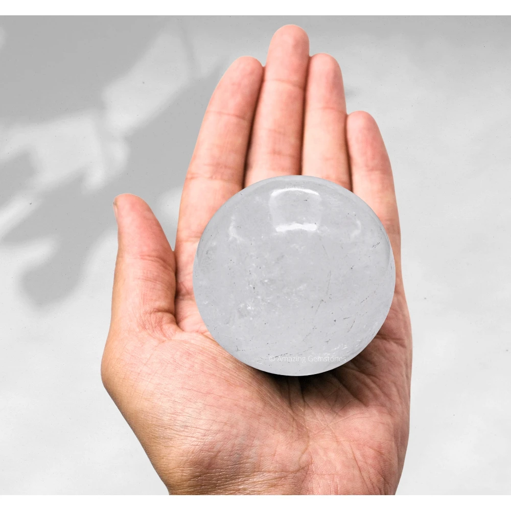 Large Clear Quartz Sphere (2.5 Inch)