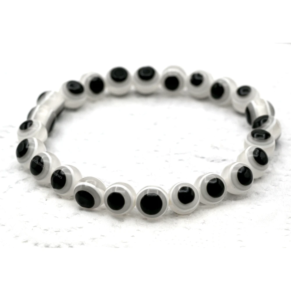 Smokey Evil Eye Bracelet
