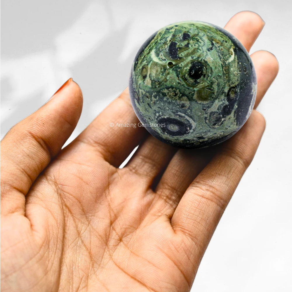 Kambaba Jasper Sphere (1.5 Inch)