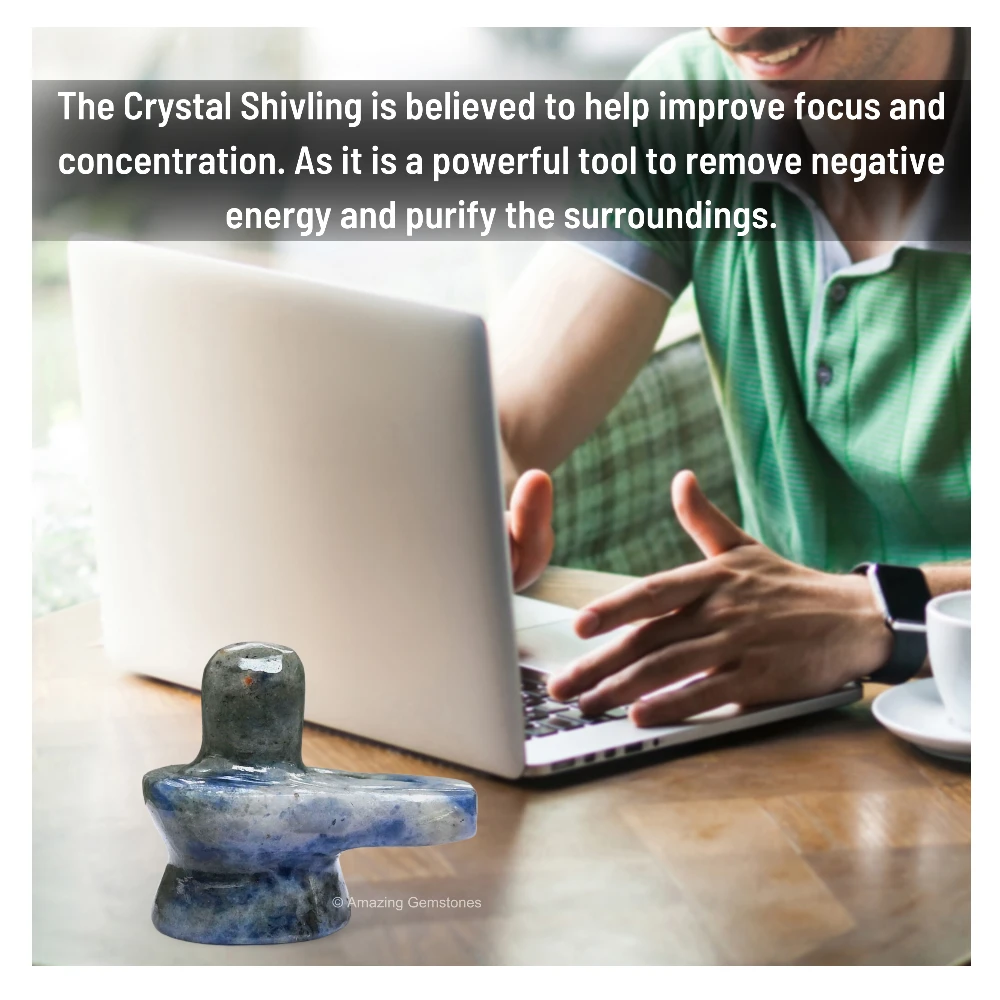 Light Sodalite Shivling