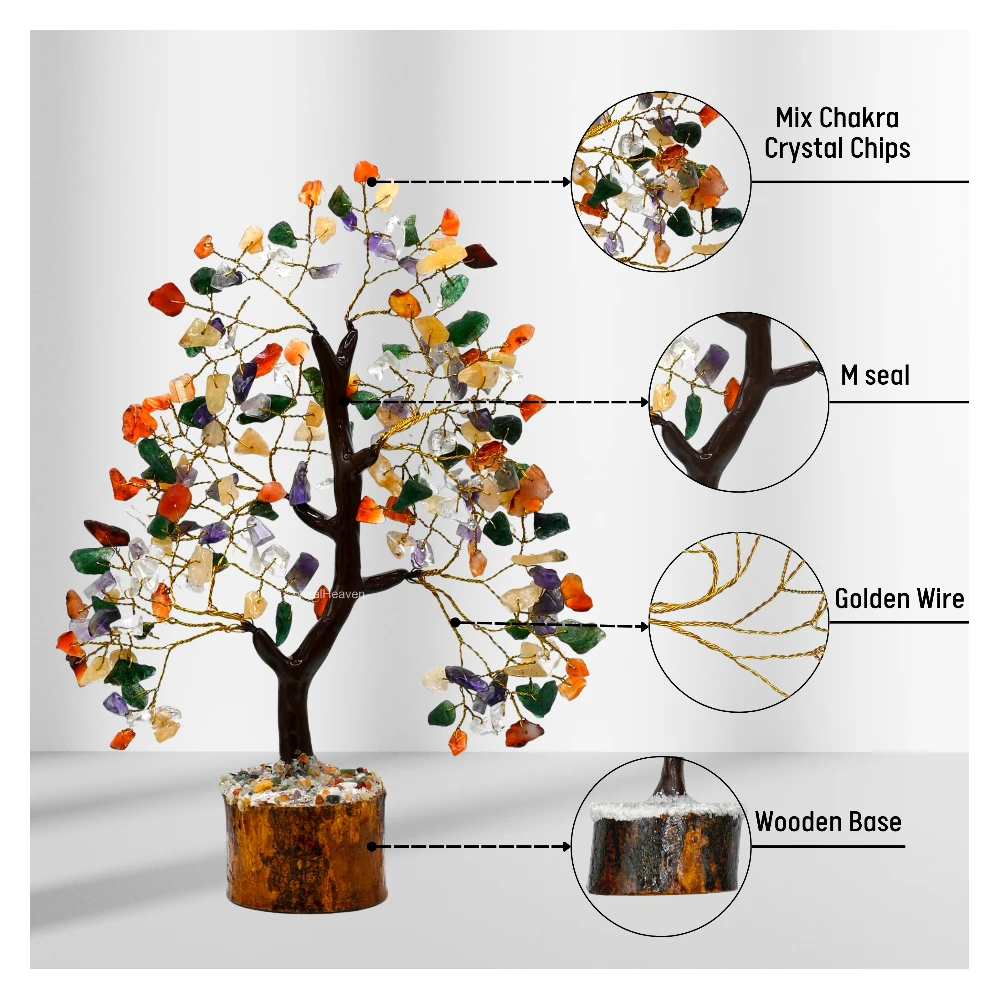 Multi Chakra Tree (200 Beads)