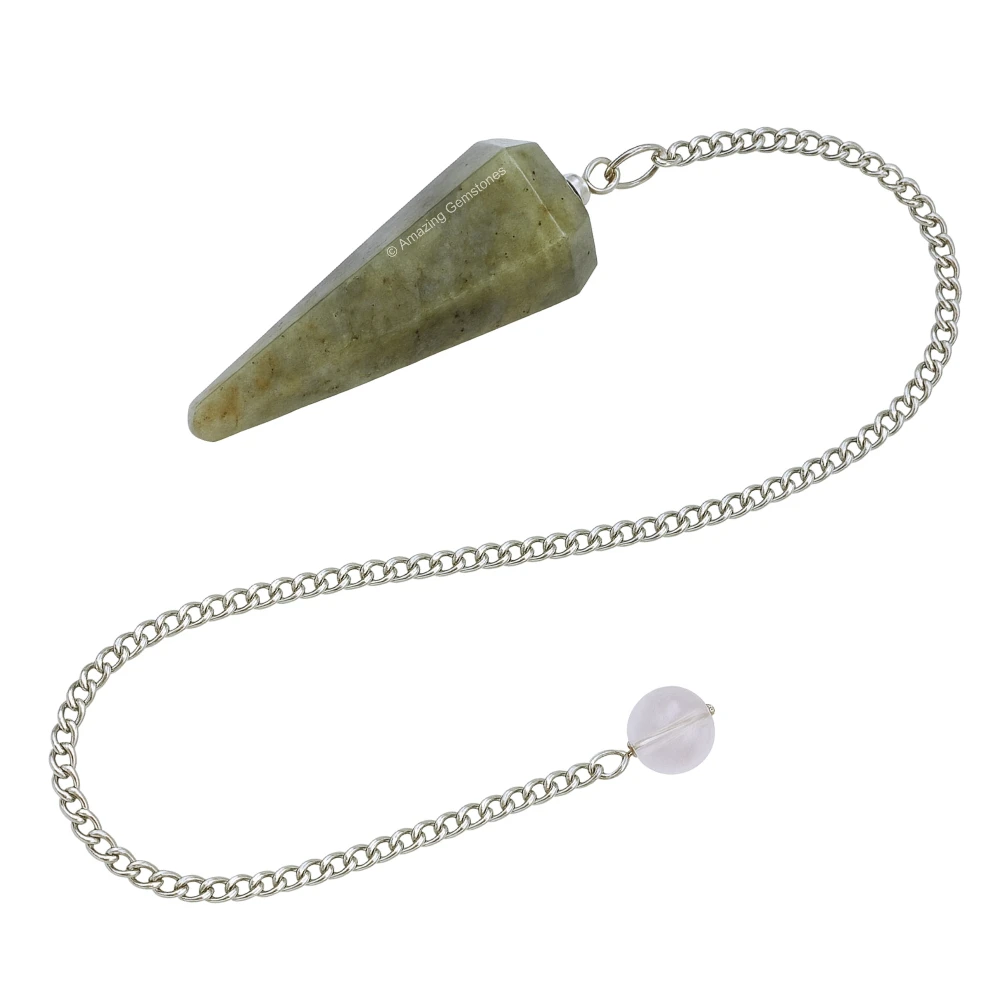 Chrysoberyl Cat's Eye Stone Pendulum