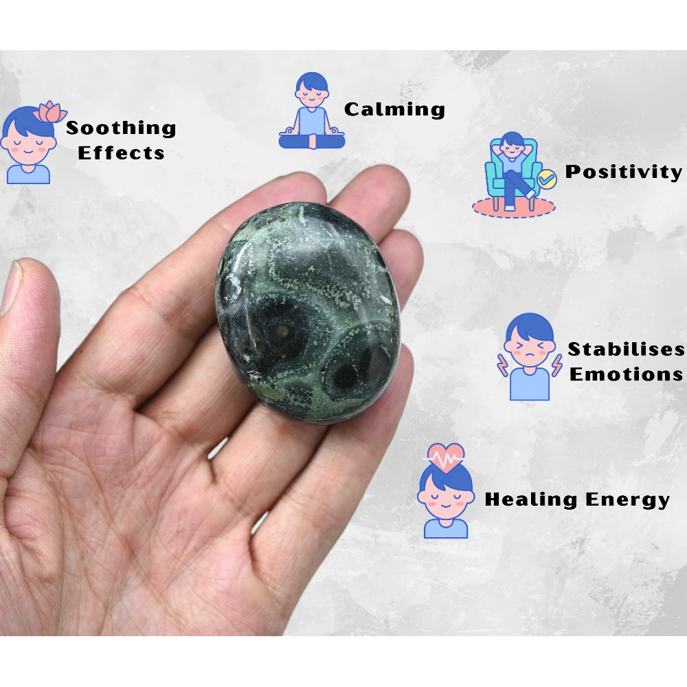 Kambaba Jasper Palm Stone