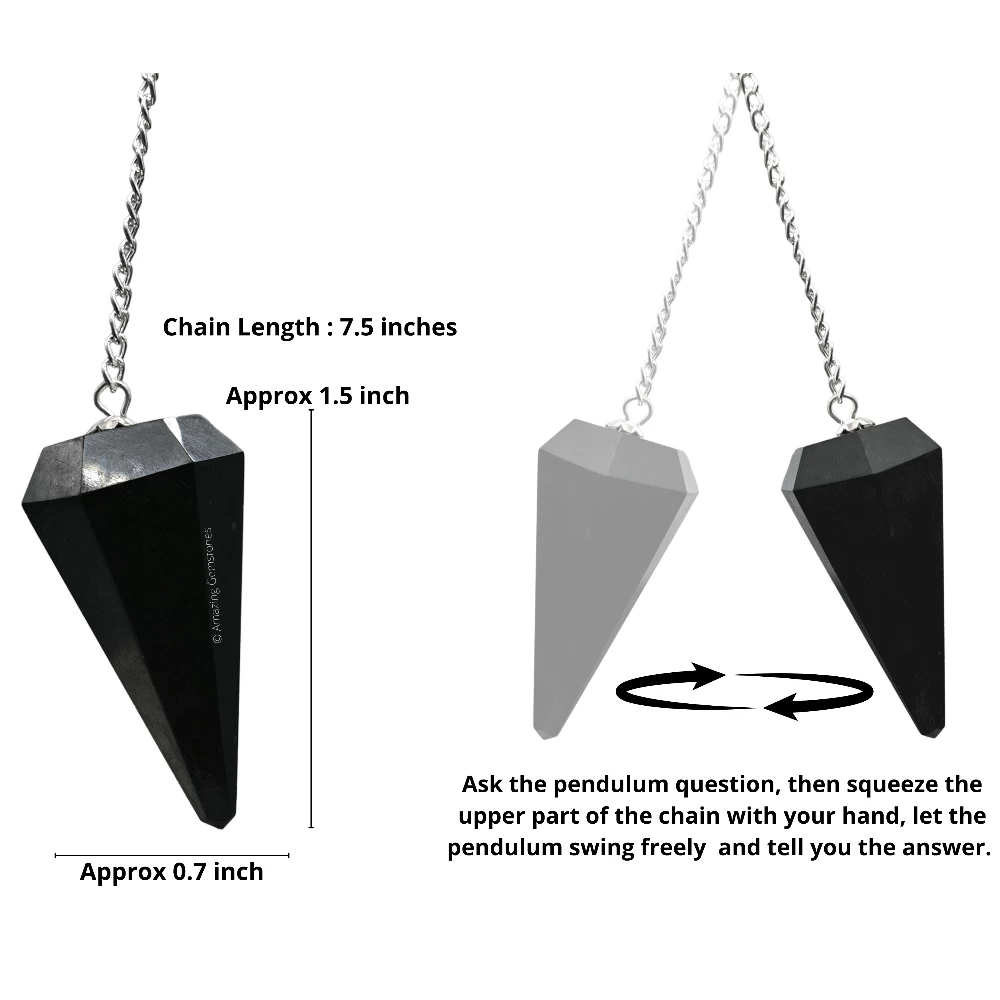 Shungite Pendulum