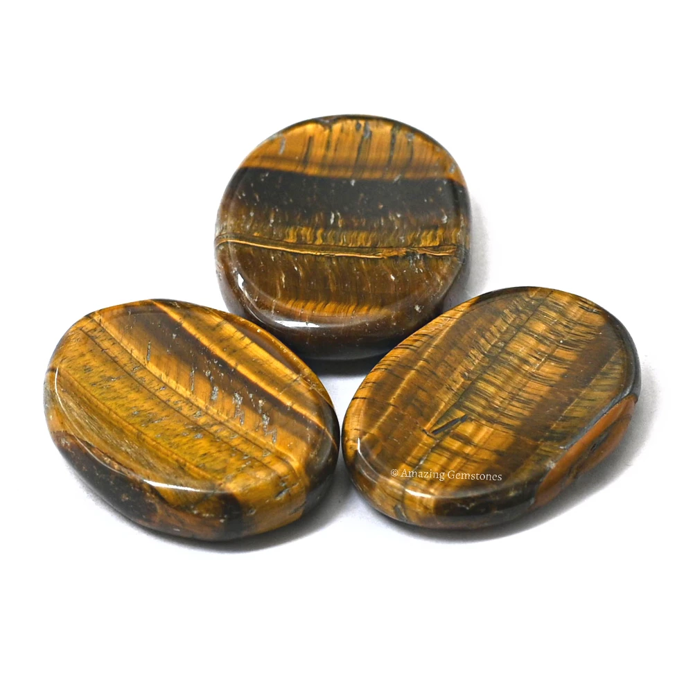 Tiger Eye Worry Stone