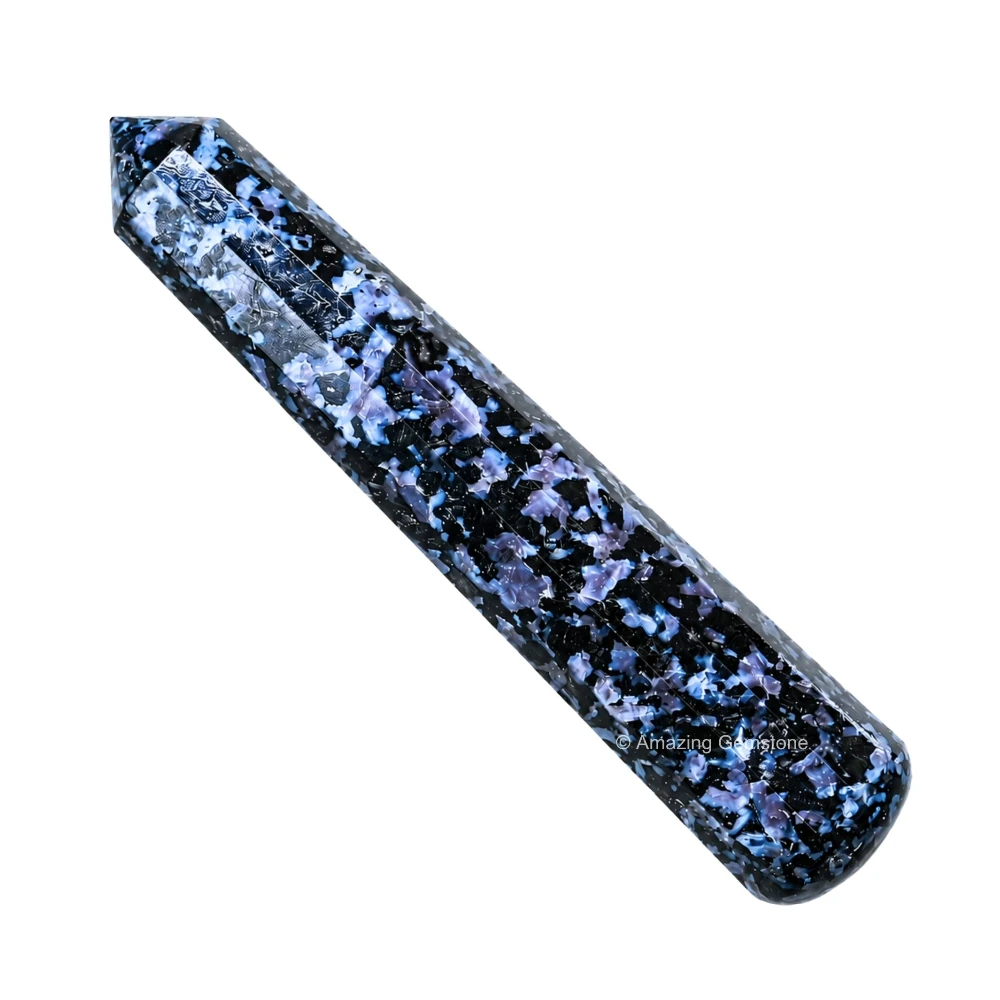 Indigo Gabbro Wand (Faceted)