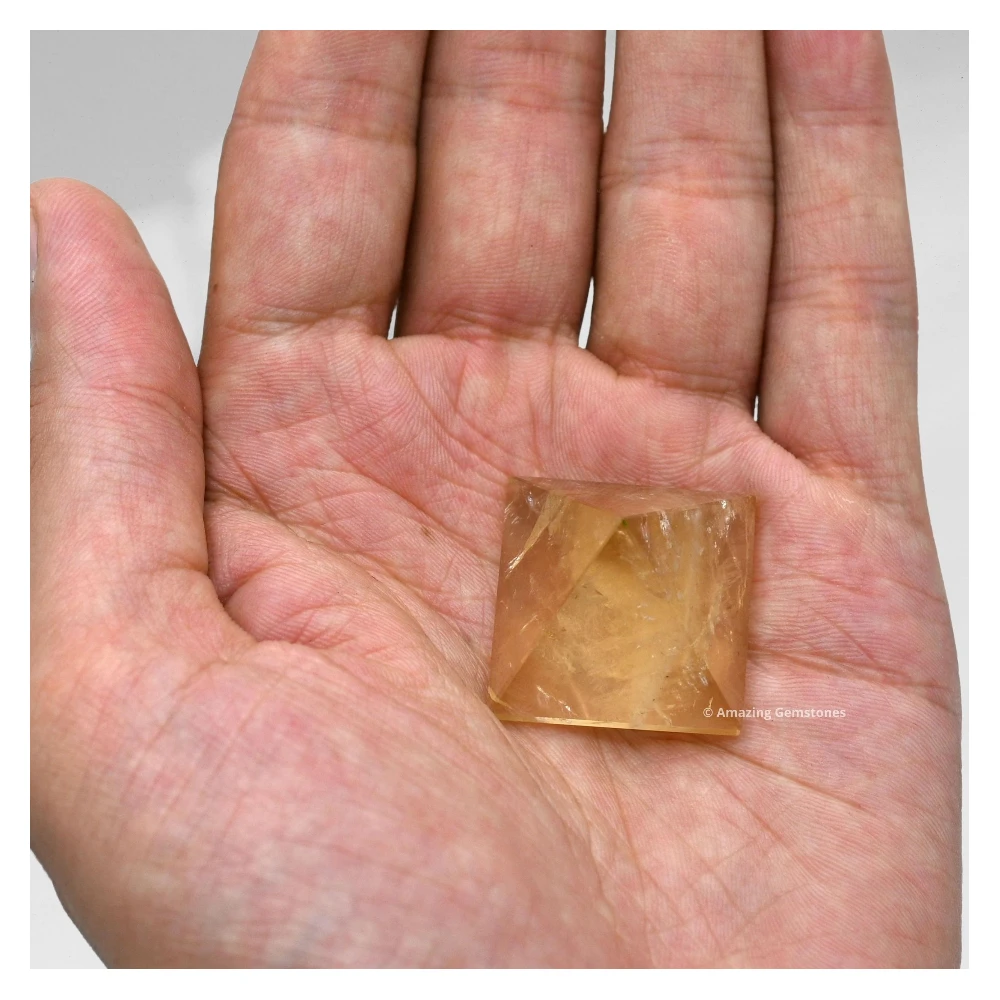 Citrine Pyramid (1 Inch)