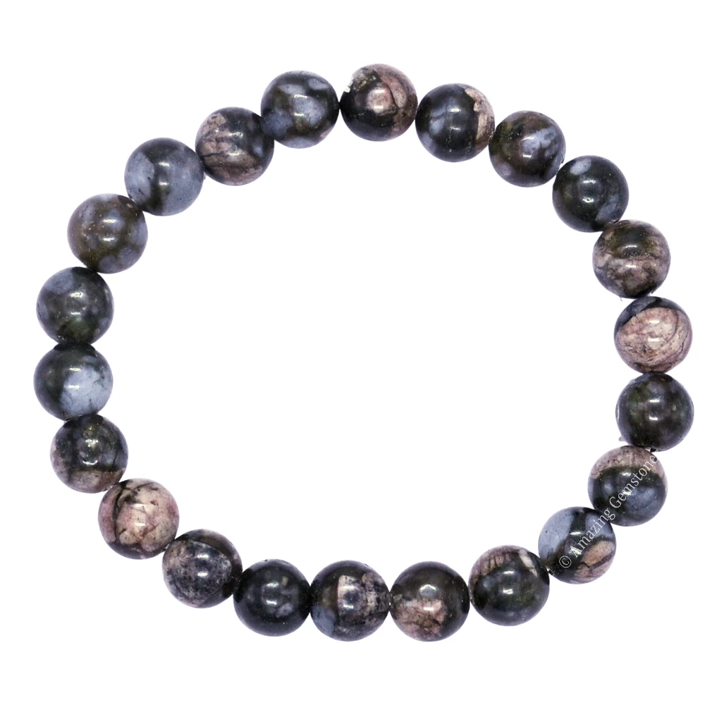Que Sera Llanite stone Bracelet (Strechable)
