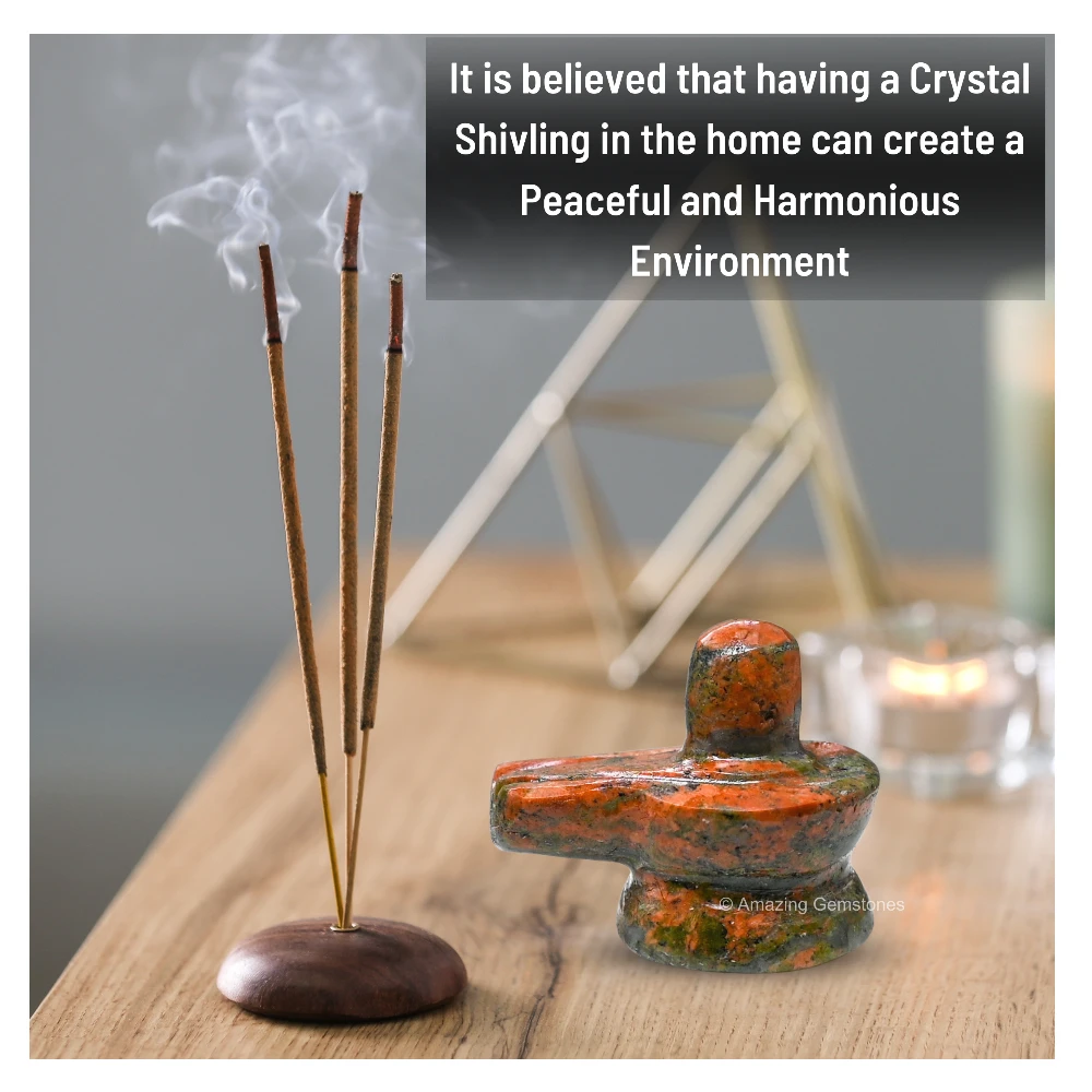 Unakite Shivling