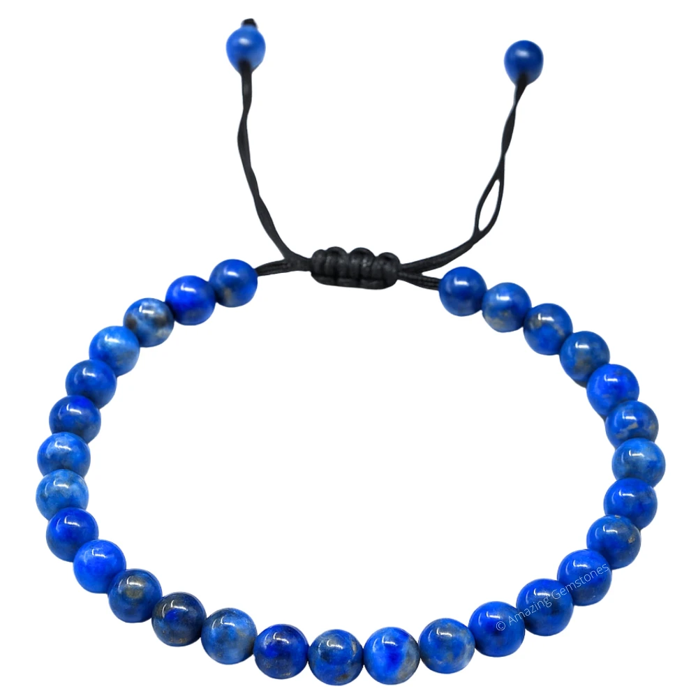 Lapis Lazuli Anklet (Without Knot)